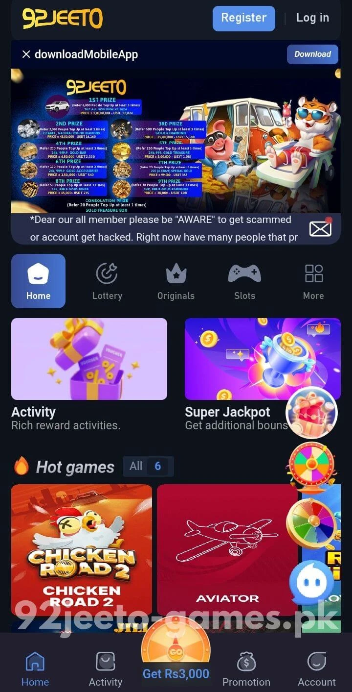 92 Jeeto Home